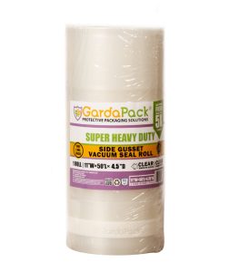 GardaPack® Super Heavy-Duty 11″x50’x4.5” All-Clear 5 Mil Expandable Vacuum Seal Roll (1 Pack)