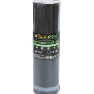 GardaPack® High-Barrier Pro 15” x 50’ All-Black 5.5 Mil Vacuum Seal Roll (1 Pack )